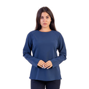 Network Blouse Women size M Navy